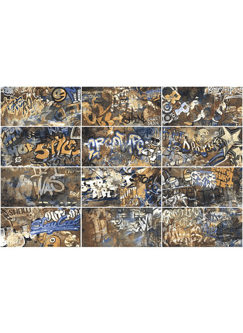 Decoro Graffiti Multicolor 60-120
