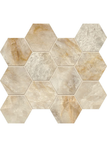 Crystal Delight 28.5x33 Lucidato Ret. Composizione Esagono