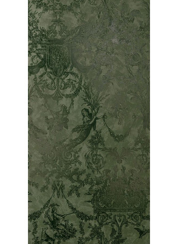 Toile De Jouy Olive 60-120