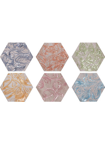 Fuoridamasco Mix Naturale Esagona S6 24x27,7