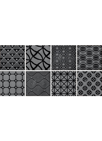 Oyster Mix Black Naturale 20x20