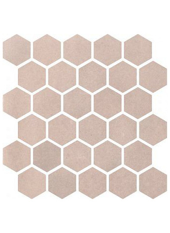 Pink Velvet Naturale Mosaico Esagona 27x27