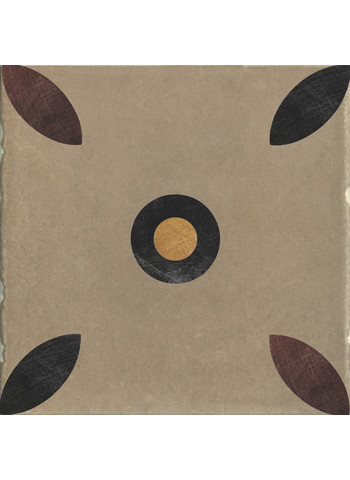 Mauriziano Tortora Naturale Inserto 20x20