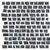 Costruire Metallo Nero Naturale Ret. Mosaico Random 30x30
