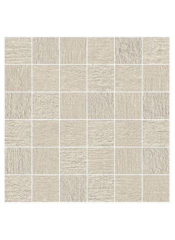 Argilla Avorio Naturale Ret. Mosaico Tessera 5-5 30x30