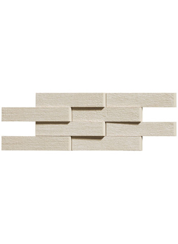 Argilla Grigia Naturale Ret. Mosaico Bricks 3D 12x29