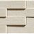 Costruire Argilla Grigia Naturale Ret. Mosaico Bricks 3D 12x29