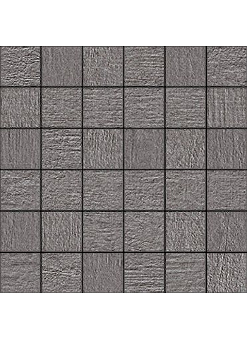 Argilla Carbone Naturale Ret. Mosaico Tessera 5-5 30x30