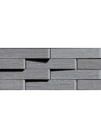 Argilla Carbone Naturale Ret. Mosaico Bricks 3D 12x29