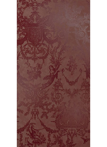 Toile De Jouy Bordeaux Naturale Ret. 60x120