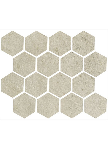 Sabbia Naturale Ret. Mosaico Esagona 25x30