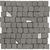 Studio 50 Peltro Naturale Ret. Mosaico Random 30x30