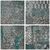 Studio 50 Rococo Green Naturale Ret. Inserto S4 30x30