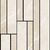 Elemental Stone Cream dolomia Naturale Ret. Modulo Listello 15x60