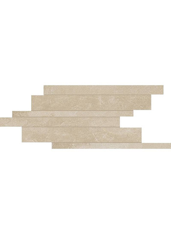 Cream Matte Ret. Modulo Listello 21x40