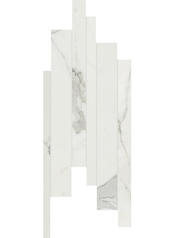 Calacatta Lucido Ret. Modulo Listello 21x40