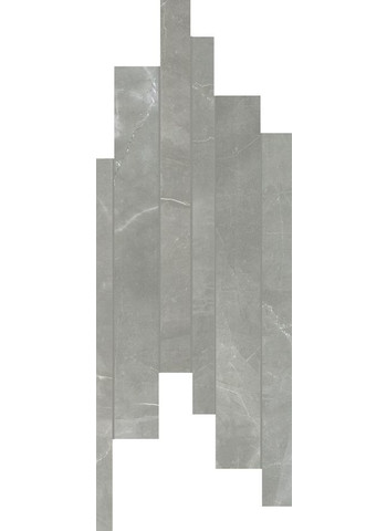 Amani grey Lucido Ret. Modulo Listello 21x40
