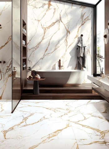 Tagina Calacatta-Gold Ambientazione-bagno 120x280-120x120-1