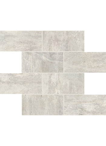La roche blanc Smooth Ret. Muretto Tessere 7.5-15 30x30