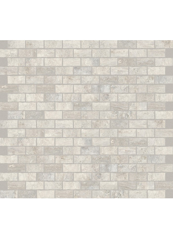 La roche blanc Smooth Ret. Mosaico Tessere 1.5-3 30x30