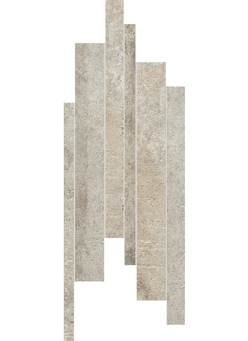 La roche ecru Mix Ret. Modulo Listello Sfalsato 21x40