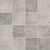 La Roche di Rex La roche grey Smooth Ret. Mosaico Tessere 7.5-7.5 30x30