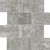 La Roche di Rex La roche grey Smooth Ret. Muretto Tessere 7.5-15 30x30