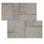 La Roche di Rex La roche grey Naturale anticato Ret. Muretto 3D Inclinato 30x30