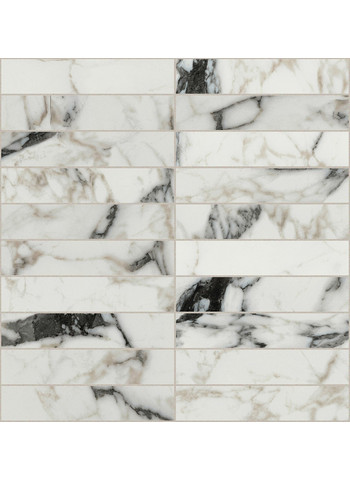 Calacatta altissimo blanc Matte Ret. Mosaico 3-15 30x30