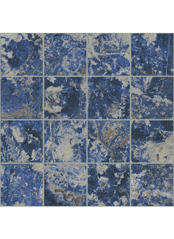 Sodalite bleu Glossy Ret. Mosaico 7.5-7.5 30x30