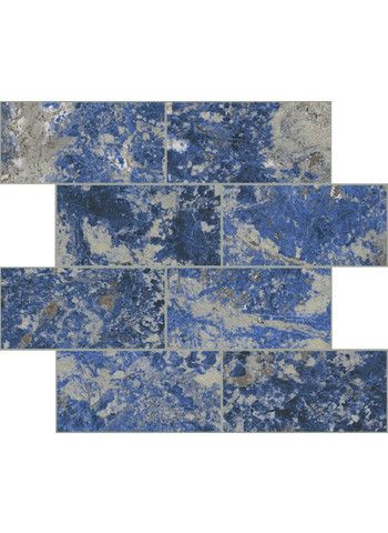 Sodalite bleu Glossy Ret. Muretto 7.5-15 30x30