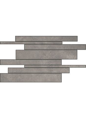 Grigio Scuro Naturale Ret. Muretto 15x60