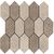 Evoca Ambra, Terra Naturale Ret. Mosaico Losanga Warm 30x30