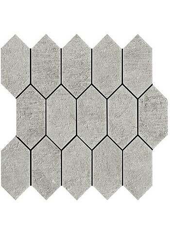 Cenere Naturale Ret. Mosaico Losanga 30x30