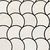 Reverso2 Black Patinato Ret. Mosaico Wavy 28.4x28.4